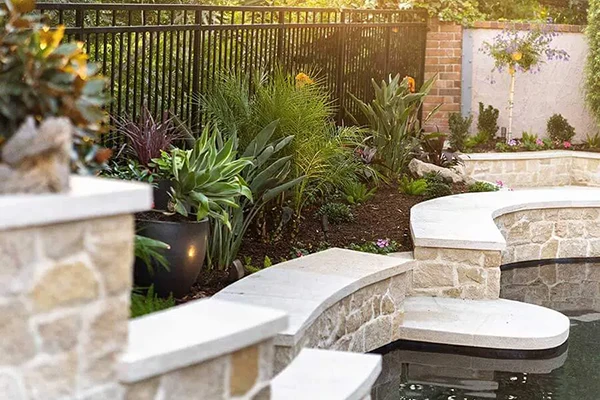 Versatile Flagstone Hardscape & Softscape Details