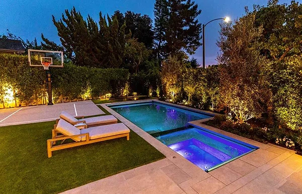 Pool Landscaping & Lighting Upgrade