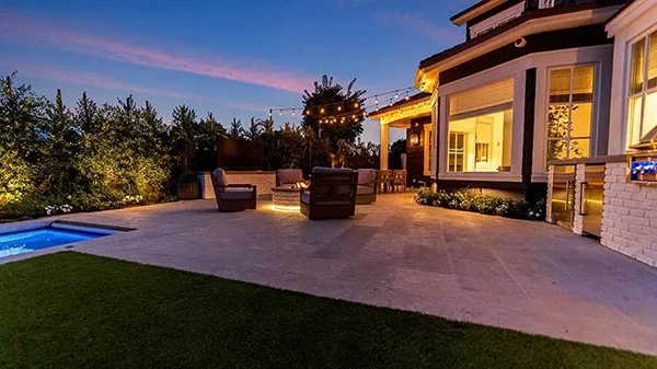 High-End Residential Backyard Remodel Port Streets, Newport Beach